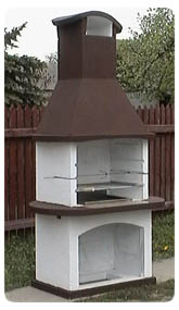 grill betonowy kominek darkom