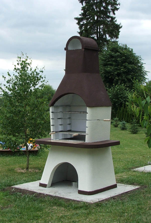 grill betonowy wulkanus kominek darkom